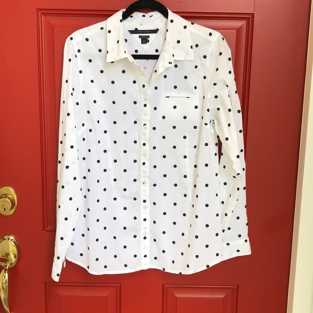 Tommy Hilfiger Polka Dot Shirt